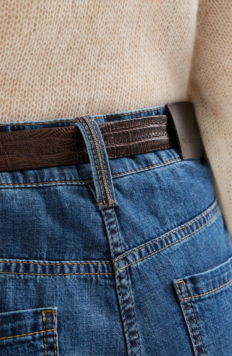 Brunello Cucinelli Baggy trousers, Alternate, color, Denim