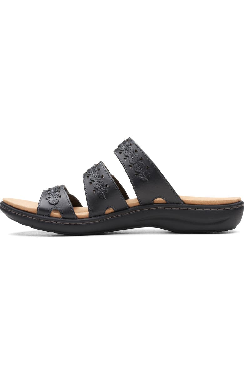 Clarks<sup>®</sup> Laurieann Cove Leather Sandal, Alternate, color,
