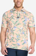 Bad Birdie Core Paint Splatter Performance Golf Polo