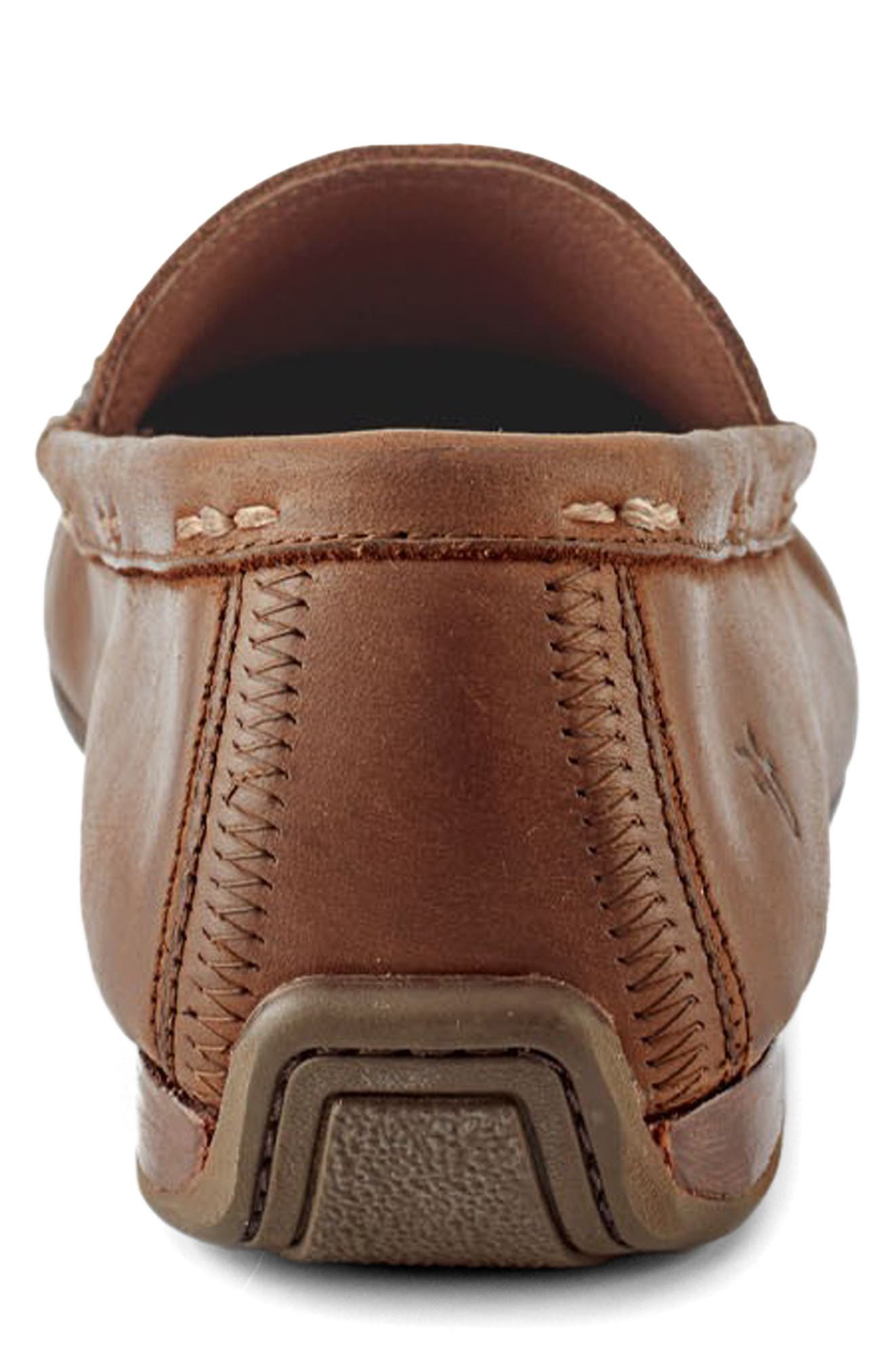 Frye Lewis Venetian Driving Loafer, Alternate, color, Tan