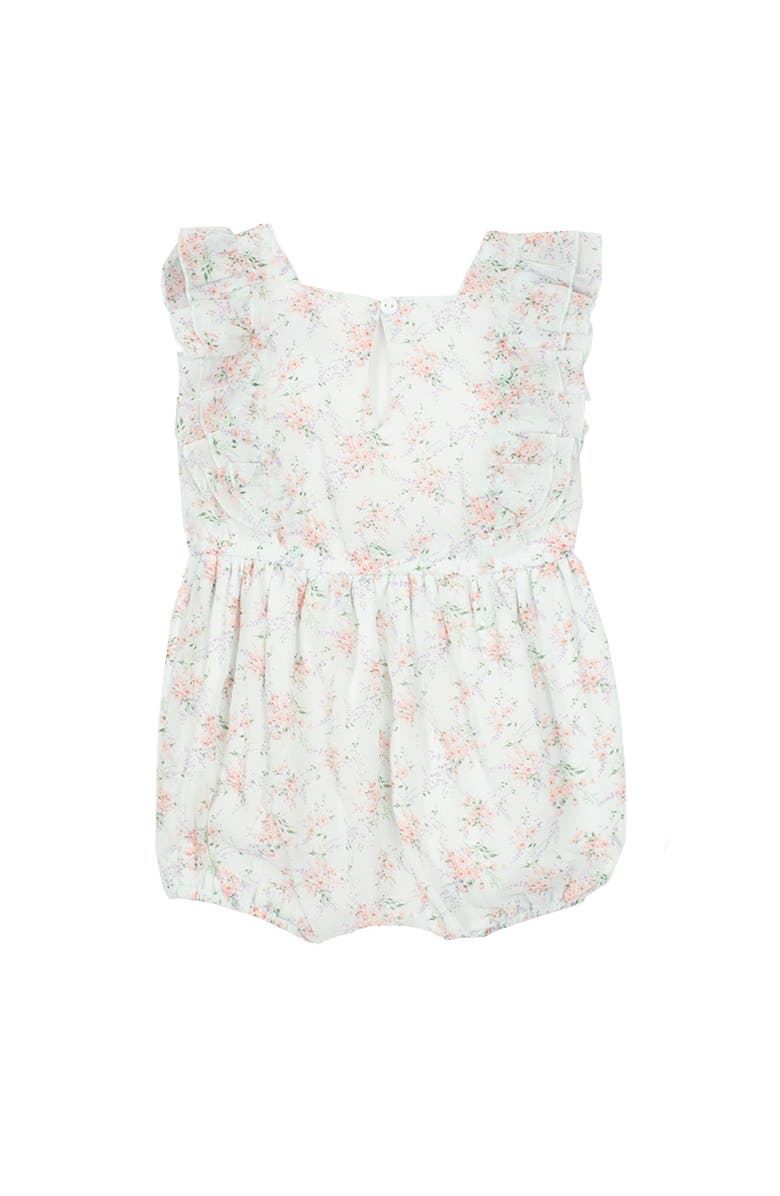 Isobella & Chloe Eden Baby Romper, Alternate, color, Blue