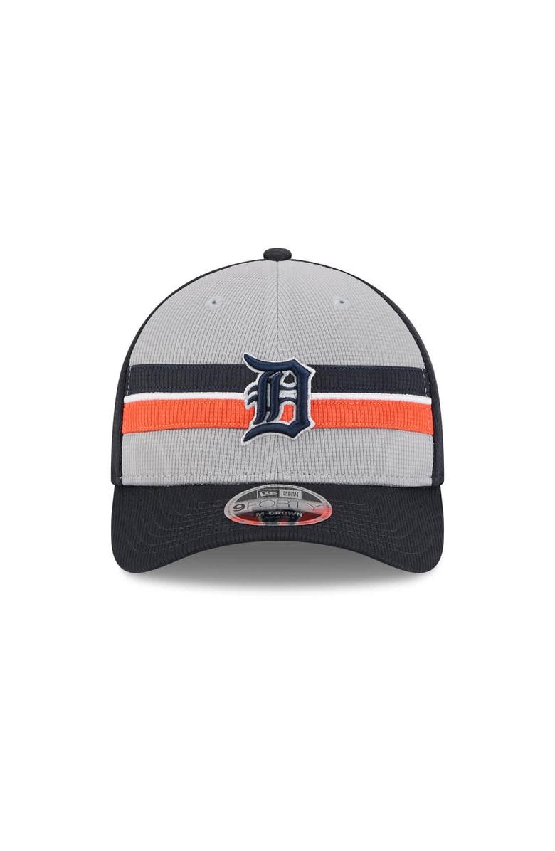 New Era Men's New Era Navy/Gray Detroit Tigers 2025 Batting Practice 9FORTY M-Crown Adjustable Hat, Alternate, color, Navy
