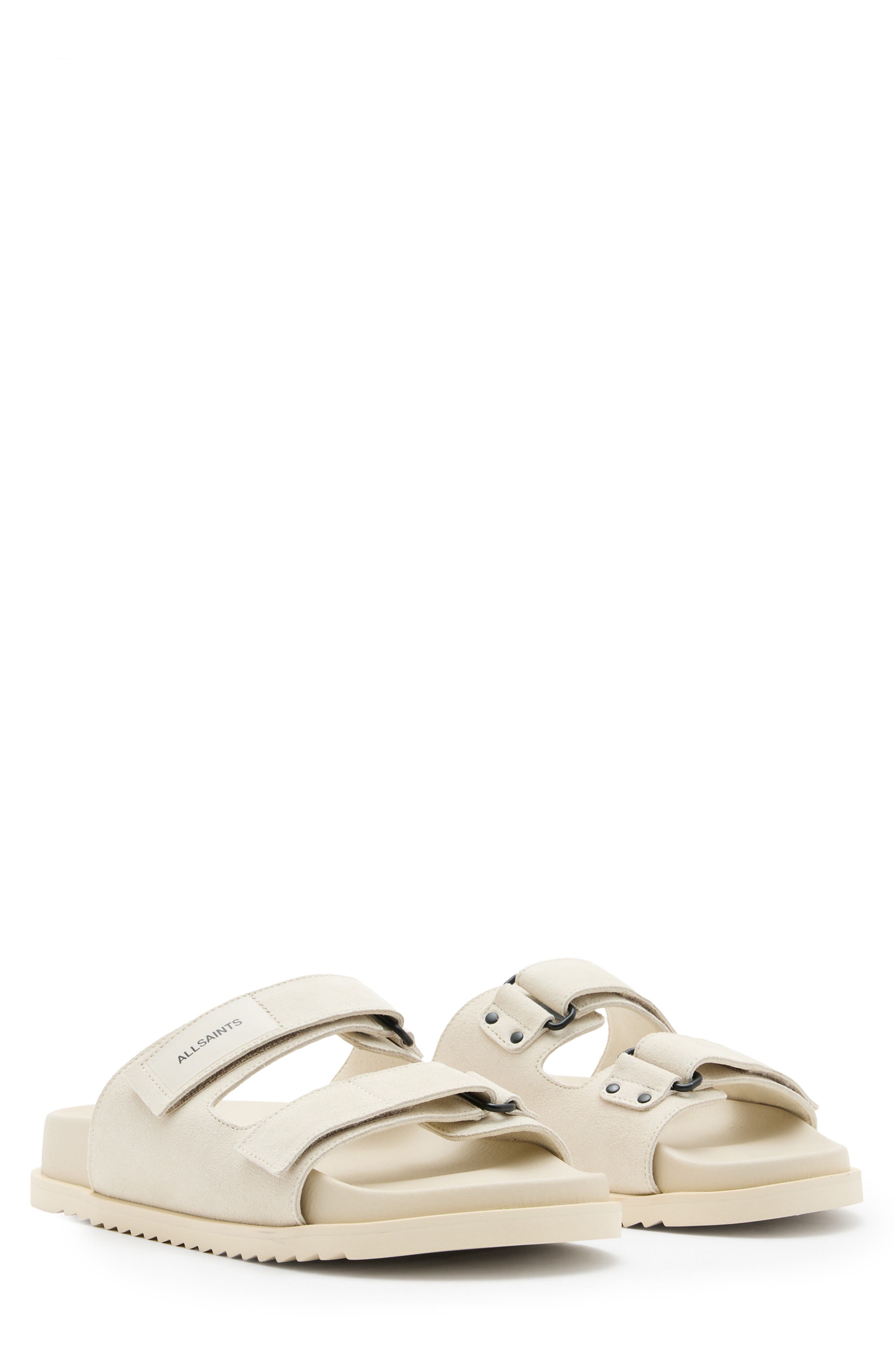 Vex Slide Sandal, Main, color, CHALK WHITE