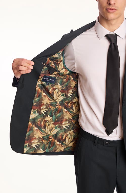 Paisley & Gray Ashton Slim Fit Blazer In Black