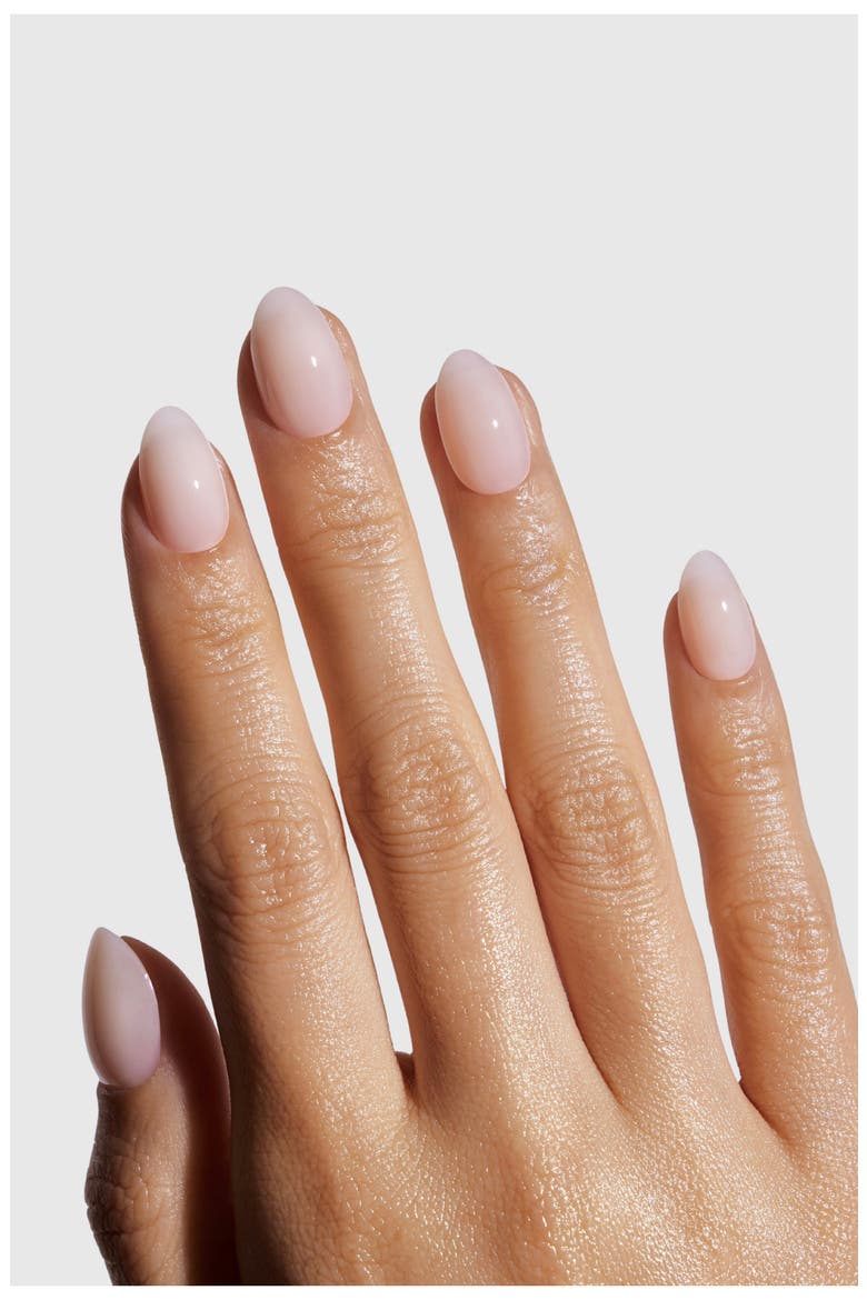 Salon U-ltimate Extra Short Almond Press-On Nails, Alternate, color, COCONUT MILK