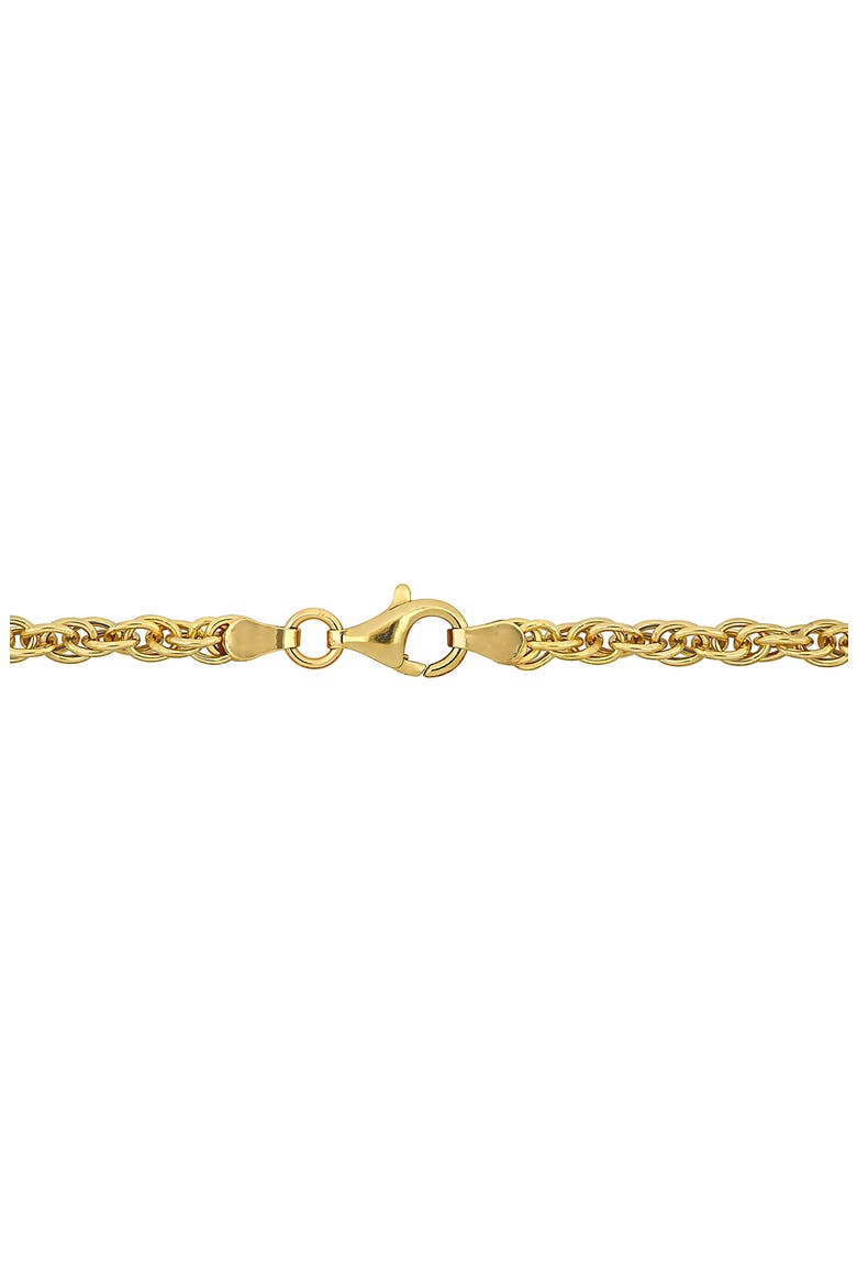 3.7mm Singapore Chain Necklace & Anklet Set, Alternate, color, YELLOW GOLD