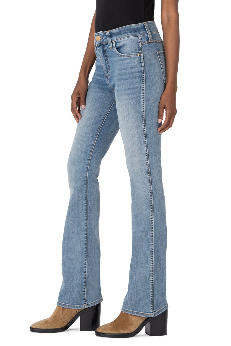 Ana Fab Ab High Waist Flare Jeans, Alternate, color, HARMONIOUS
