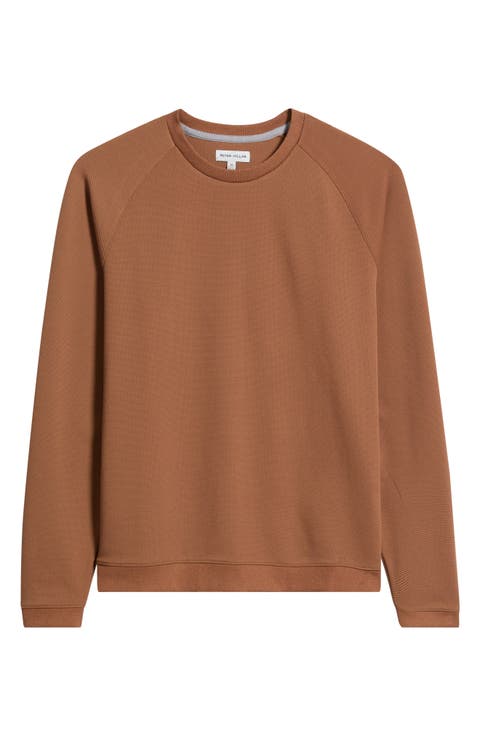 Cradle Performance Piqué Crewneck Top