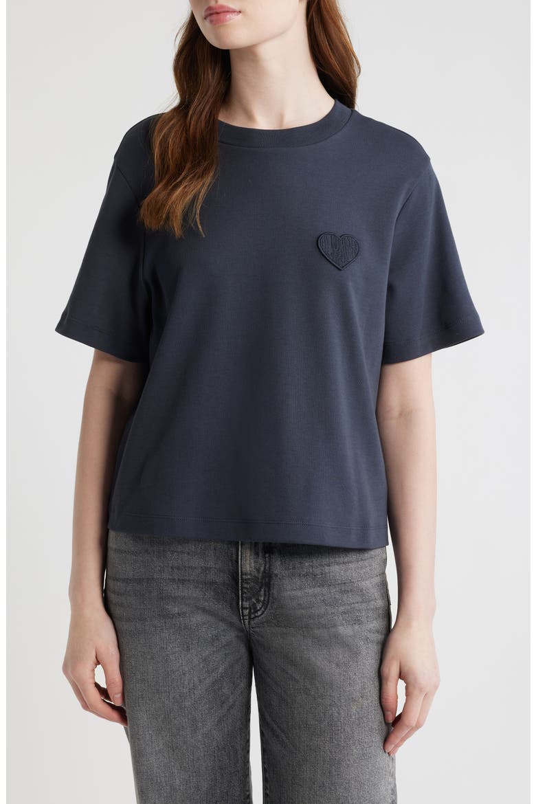 Lover Lisa T-Shirt, Main, color, CARBON BLUE