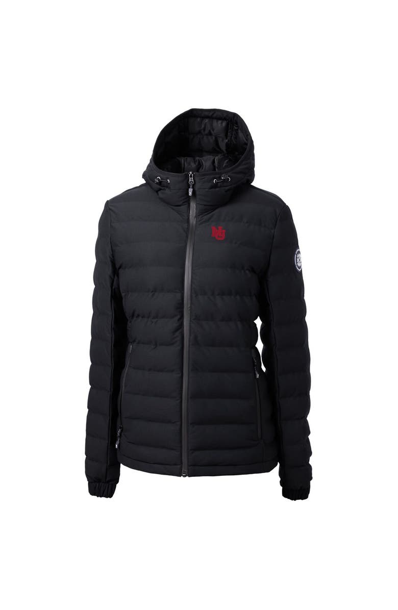 Cutter & Buck Women's Cutter & Buck Black Nebraska Huskers Ridge Repreve Eco Insulated Full-Zip Puffer Jacket, Alternate, color, 