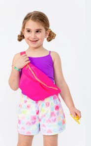 Preppy Goose Love More Plush Lounge Shorts