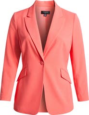 Tahari ASL One-Button Blazer