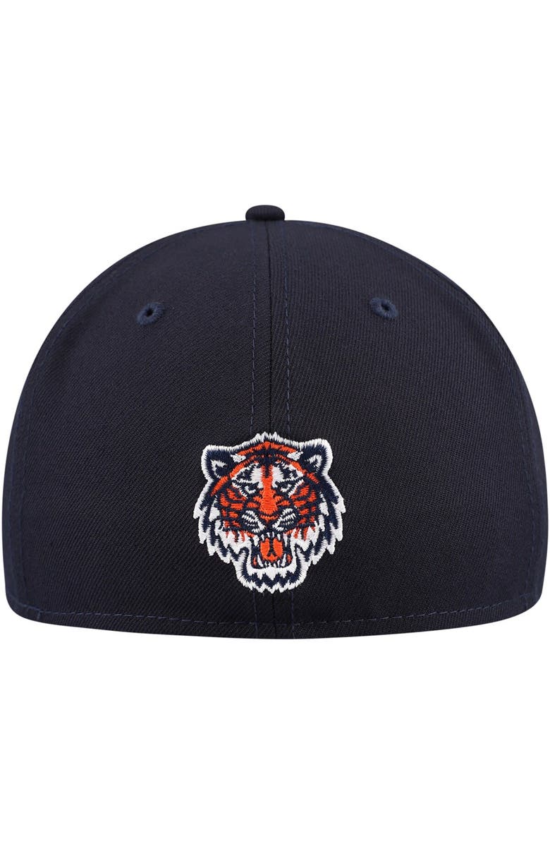 New Era Men's New Era Navy Detroit Tigers Shadow Logo 59FIFTY Fitted Hat, Alternate, color, 