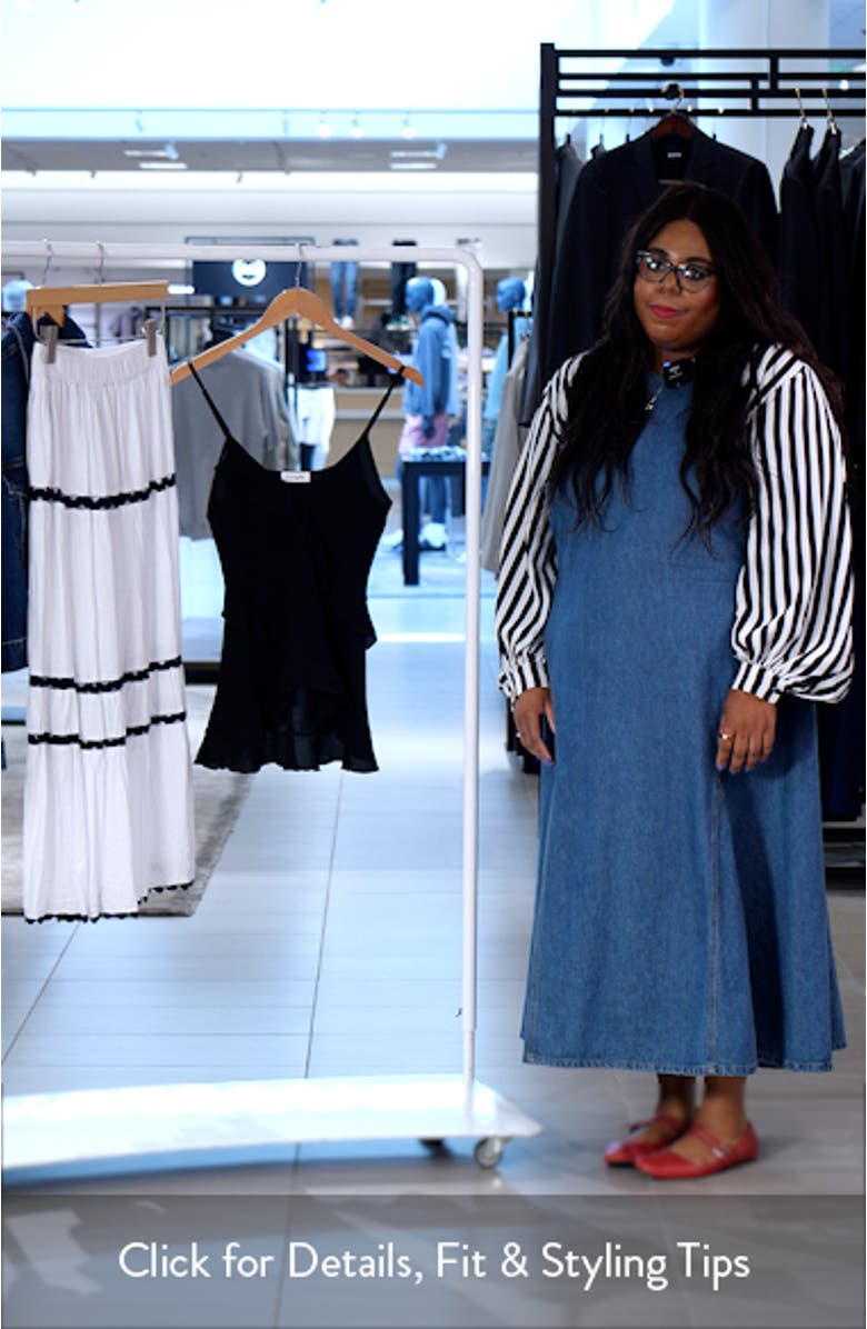 Ruffle Crepe Camisole, sales video thumbnail