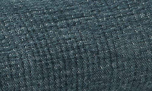 Coyuchi Cozy Organic Cotton Blanket In Blue