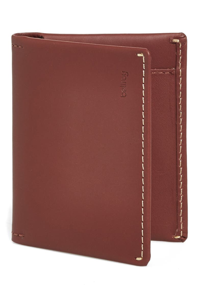 Slim Sleeve Wallet, Main, color, HAZELNUT