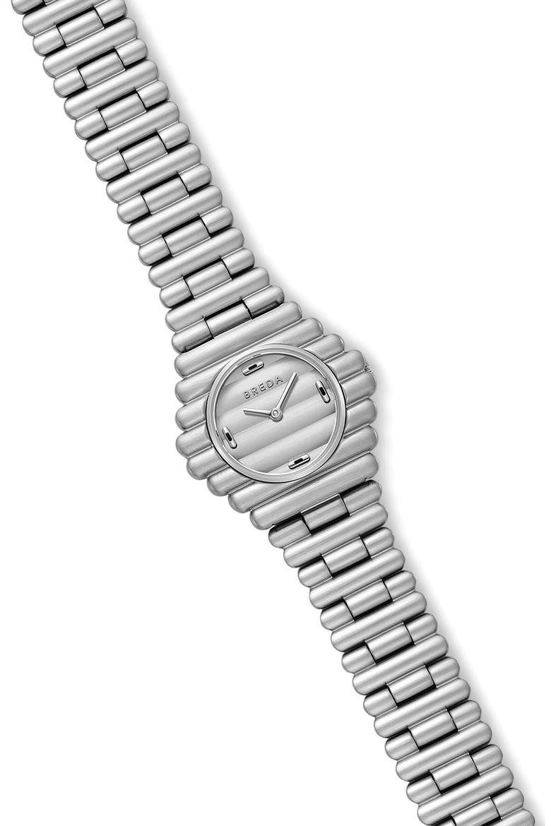 The Coda Bracelet Watch, 32mm, Alternate, color, SILVER