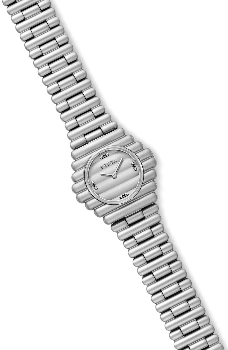 BREDA The Coda Bracelet Watch, 32mm, Alternate, color, Stainless Steel