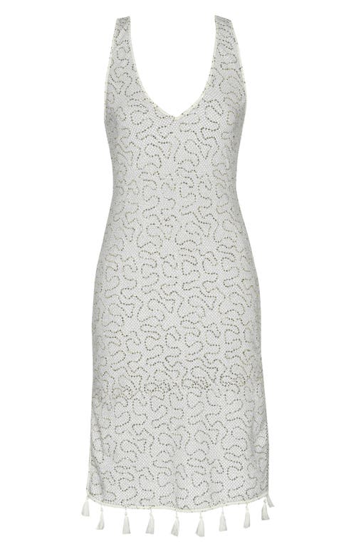 Sunshine 79 Shine Crochet Midi Dress