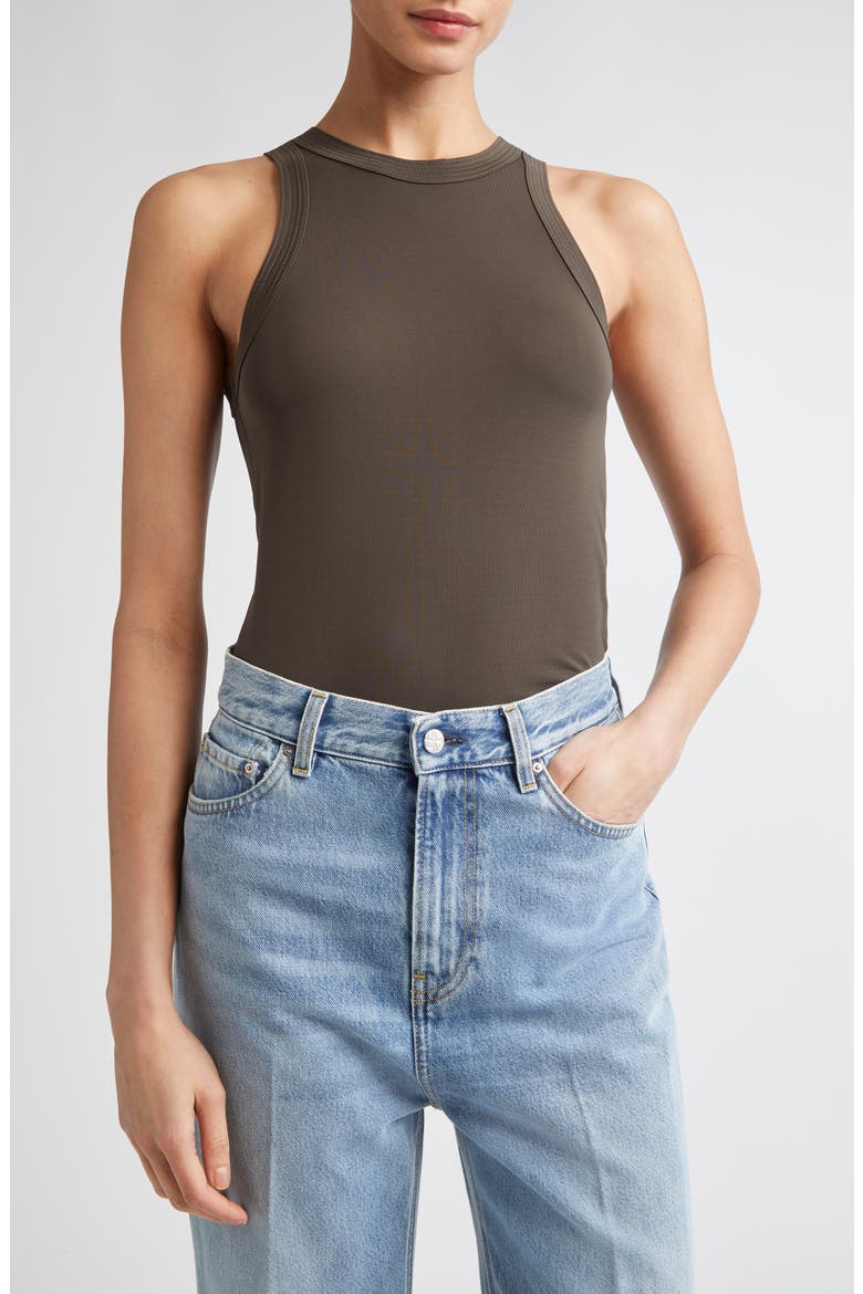 Fluid Jersey Tank Top, Main, color, PEPPER