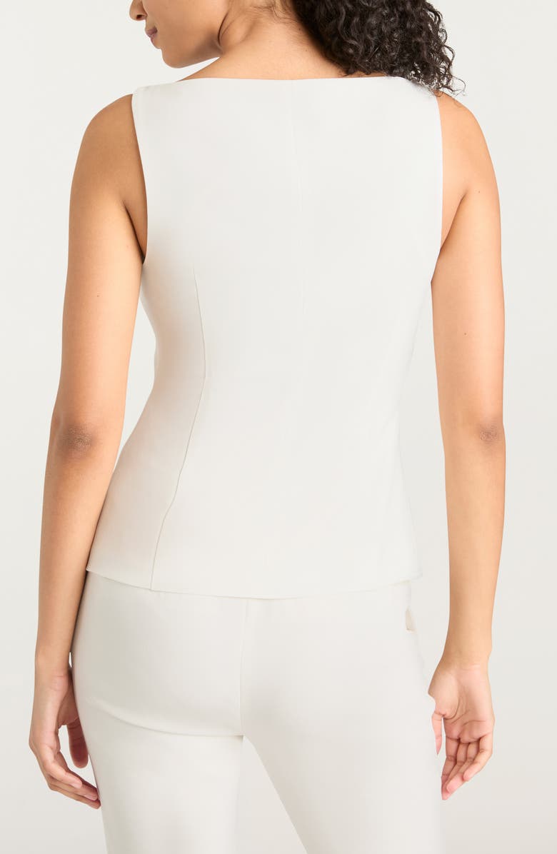 Cinq à Sept Lemonis Vest, Alternate, color, Ivory