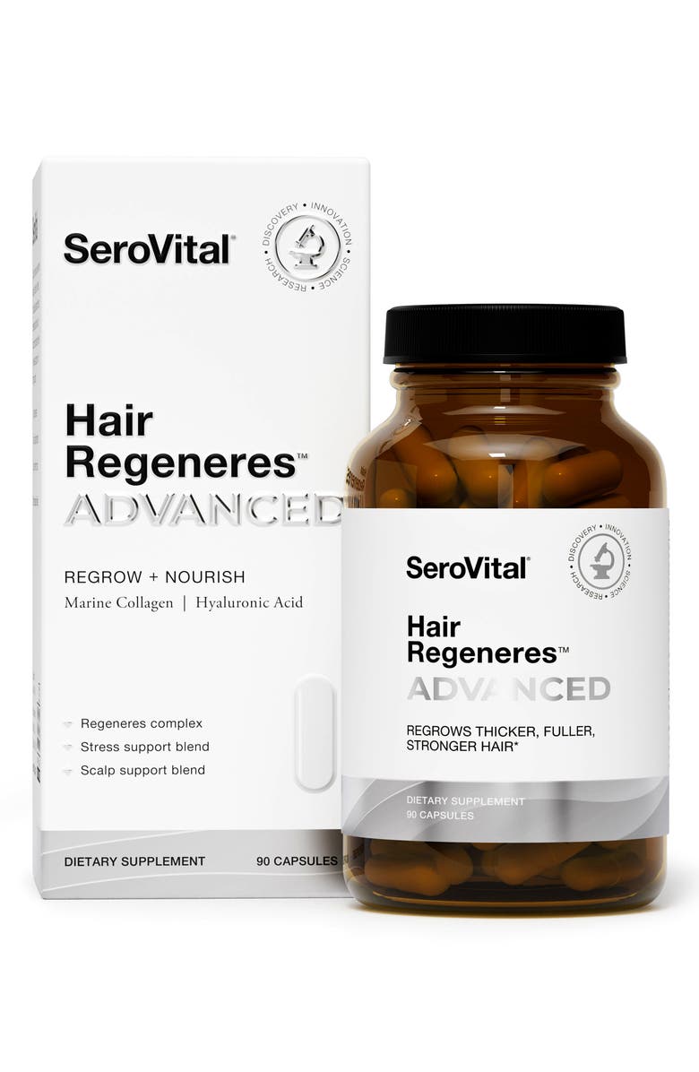 SeroVital Hair Regeneres<sup>™</sup> ADVANCED Hair Growth Supplement, Main, color, 