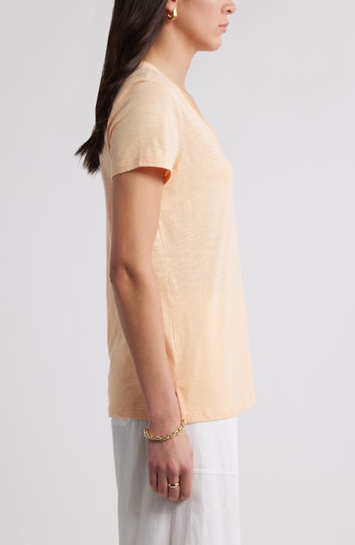 Caslonr Caslon(r) Cotton & Modal V-neck T-shirt