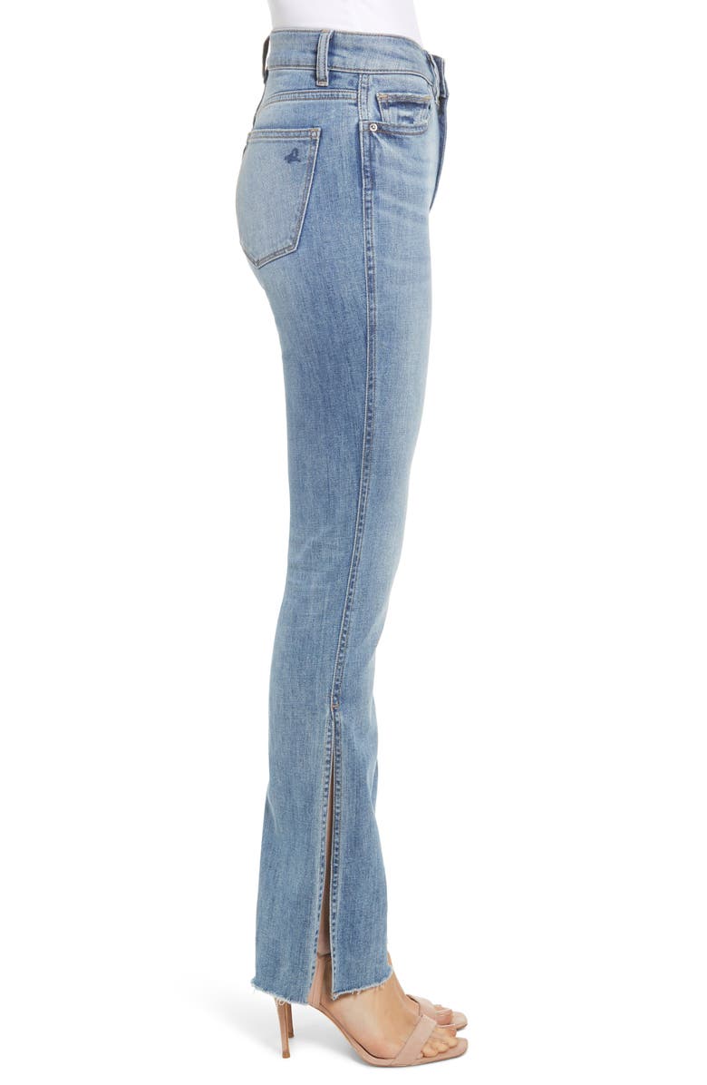 DL1961 Bridget Instasculpt High Waist Slit Bootcut Jeans, Alternate, color, 