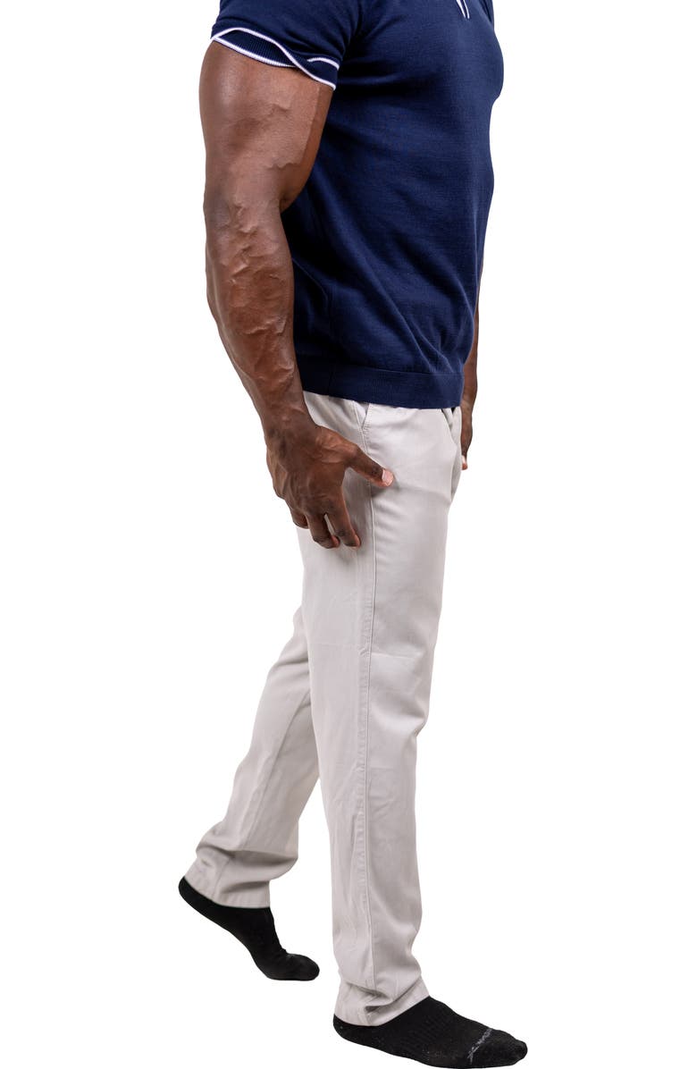 Maceoo Marthy Cotton Blend Pants, Alternate, color, Grey