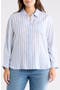 selected Blue/ White Stripe