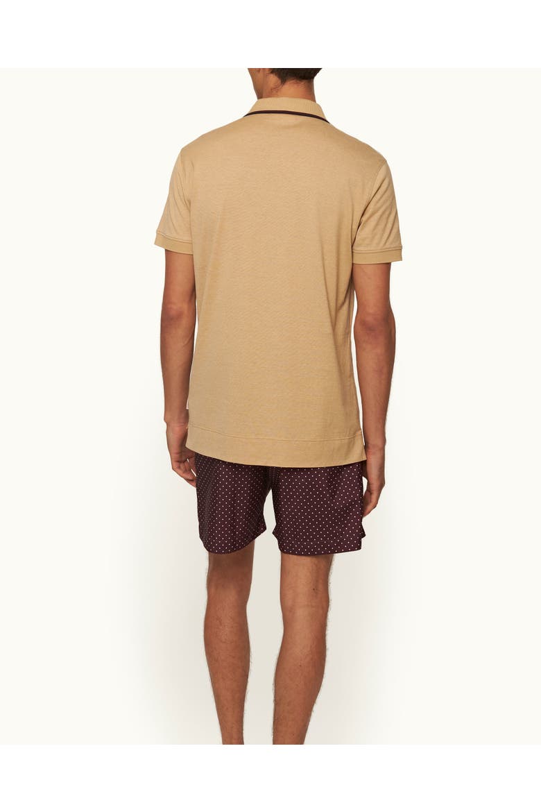 Dominic Cotton Classic-Fit Polo Shirt, Alternate, color, Biscuit