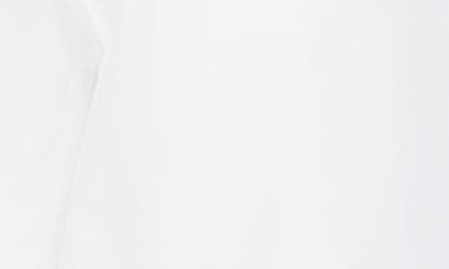 Akris Punto Long Sleeve Cotton Poplin Tunic Top In Cream