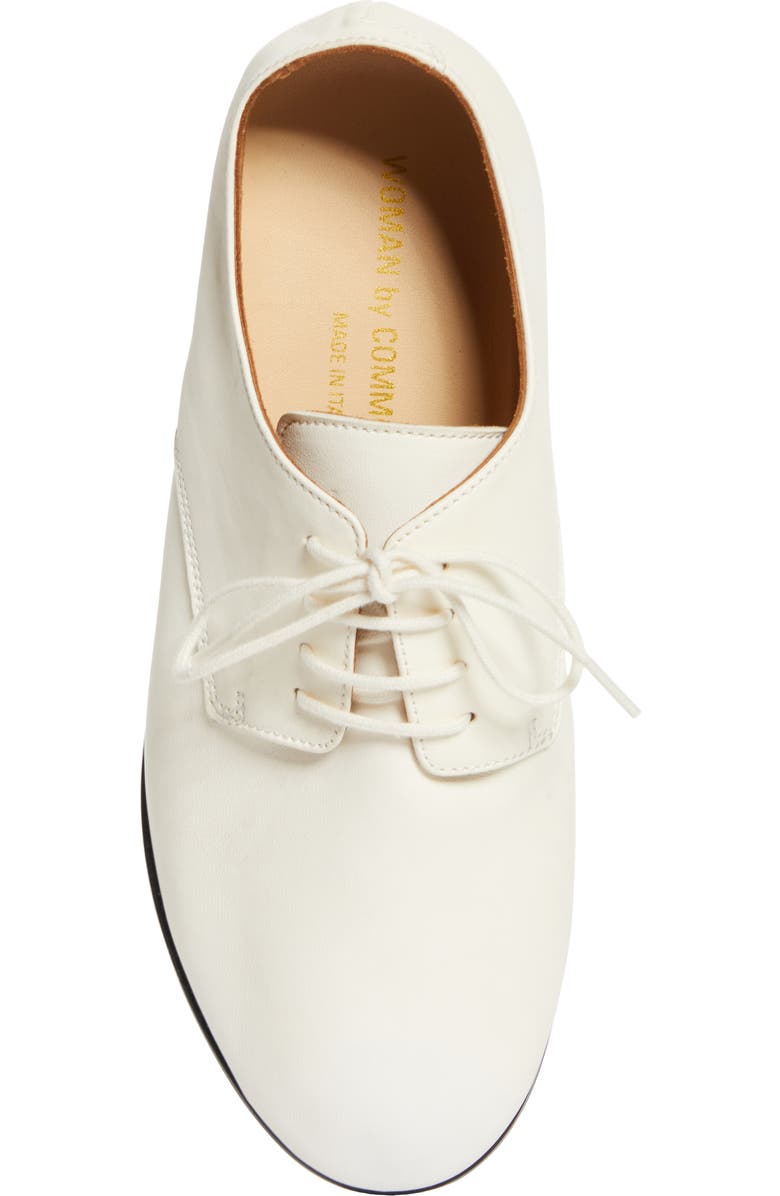 Common Projects Soft Plain Toe Derby, Alternate, color, 4102 Off White