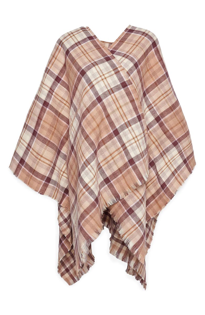 Barbour Montieth Reversible Plaid Wrap, Alternate, color, 