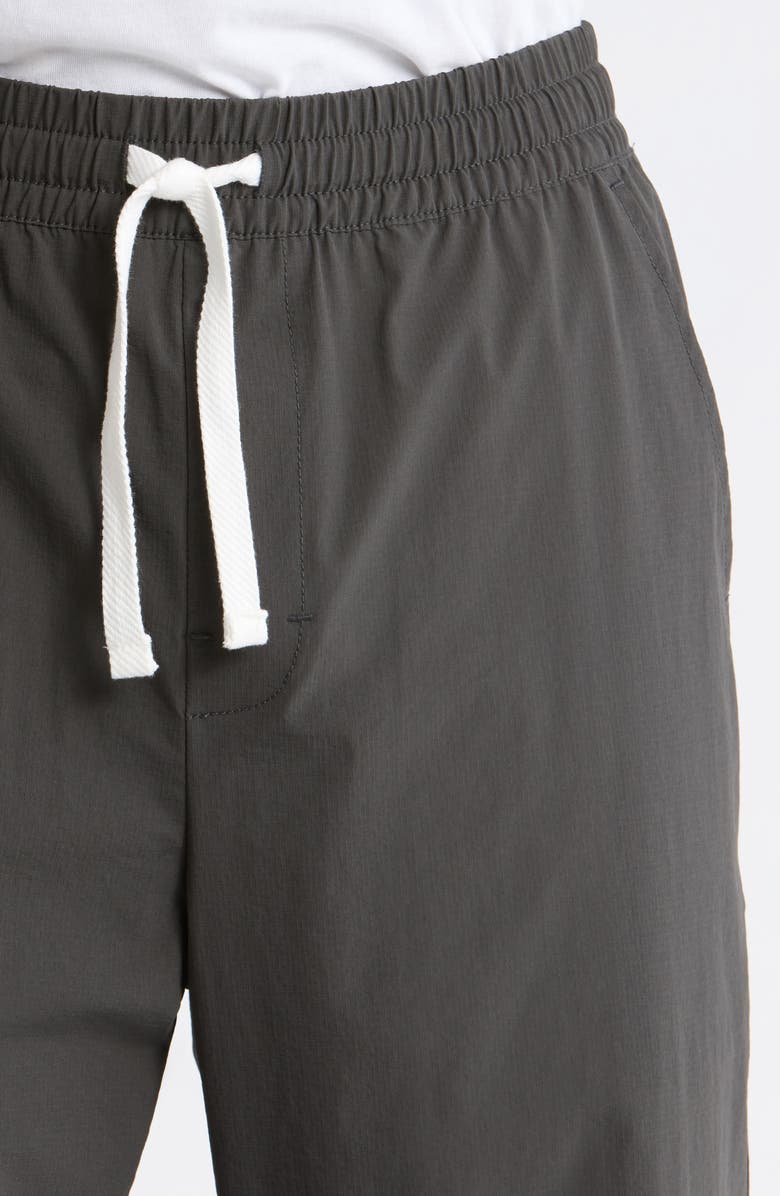 RIZORT Tim Stretch Nylon Drawstring Pants, Alternate, color, Black