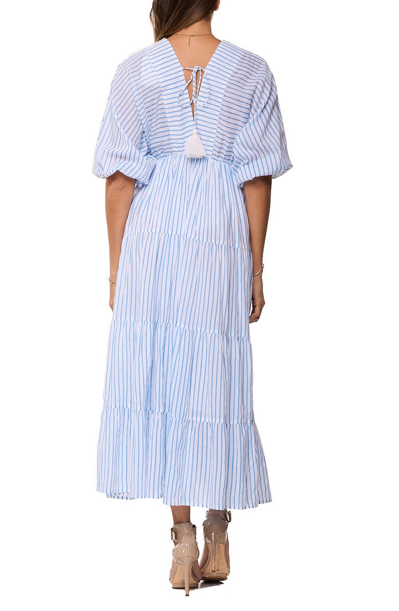 RANEES Lace Maxi Dress, Alternate, color, Pastel Blue