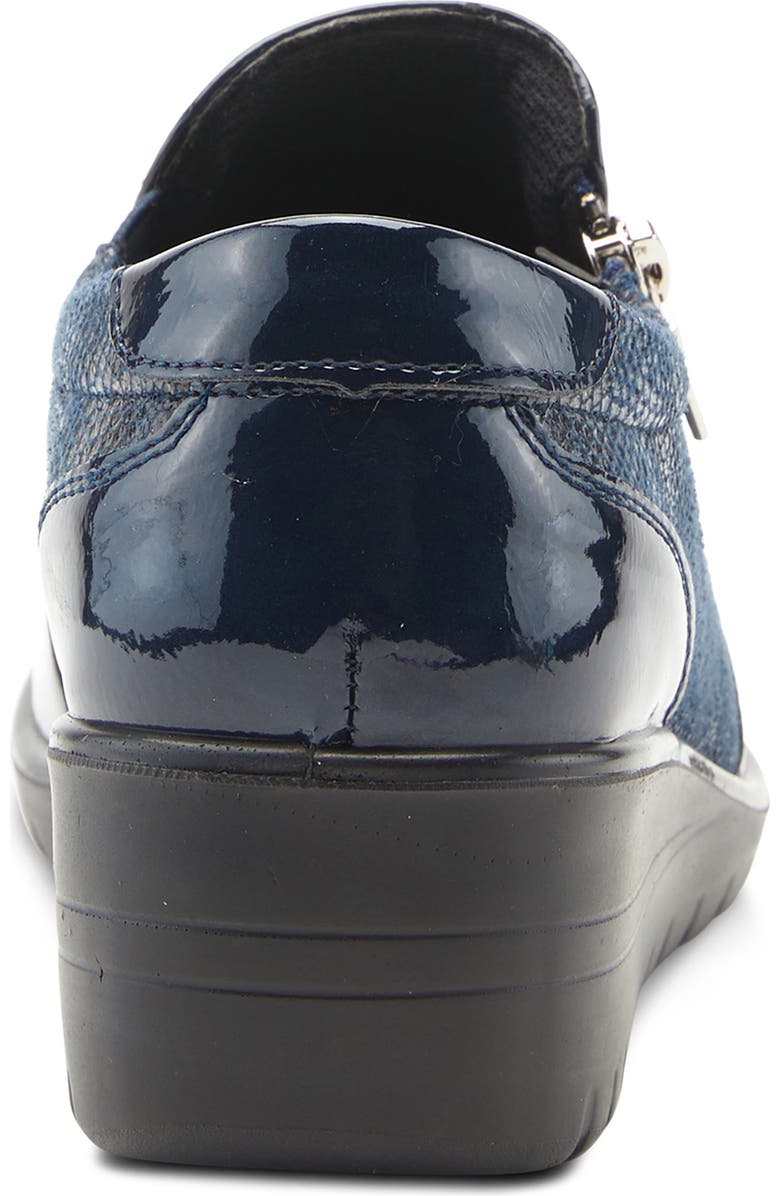 Flexus by Spring Step Concha Wedge Sneaker, Alternate, color,