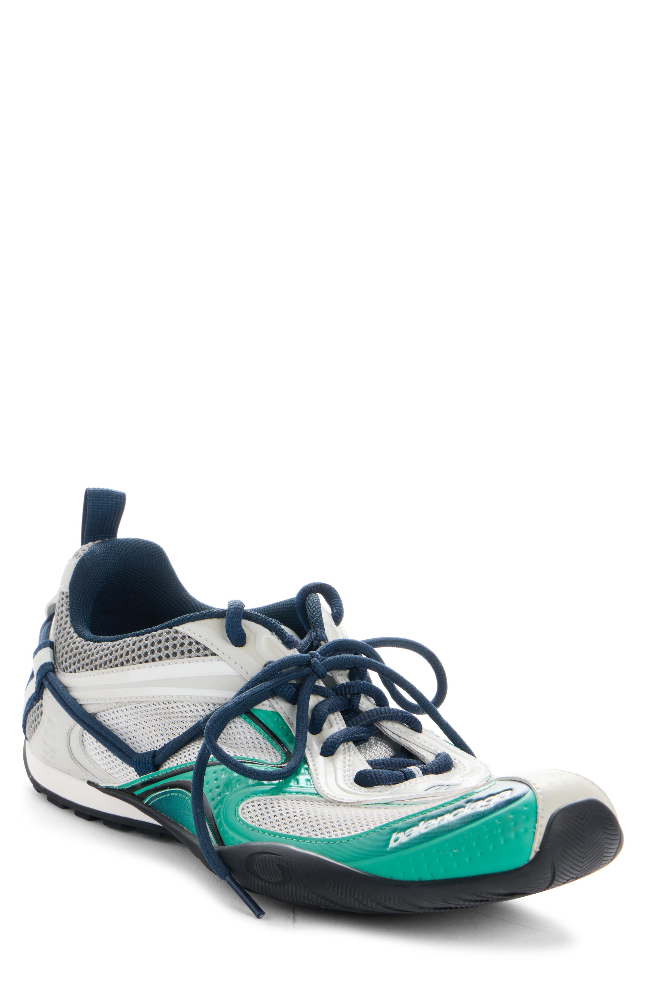 Balenciaga Radar Sneaker, Main, color, Light Grey/ Green/ Black