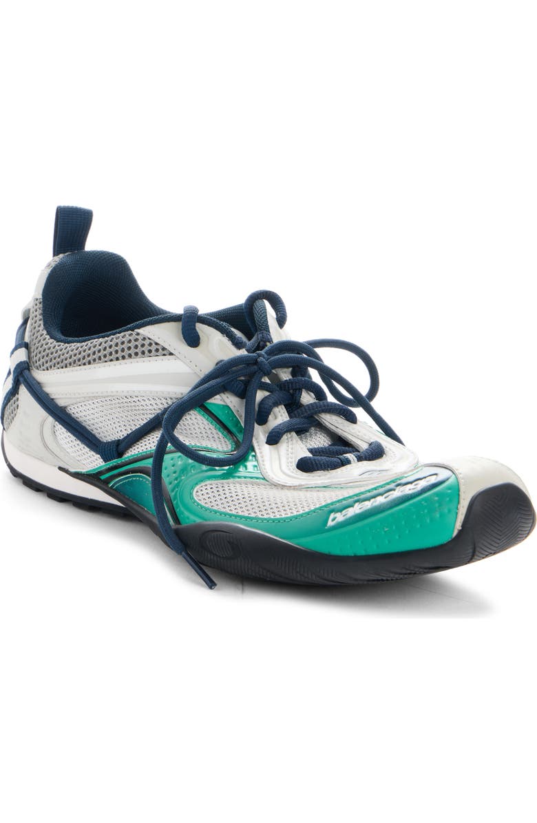 Balenciaga Radar Sneaker, Main, color, Light Grey/ Green/ Black