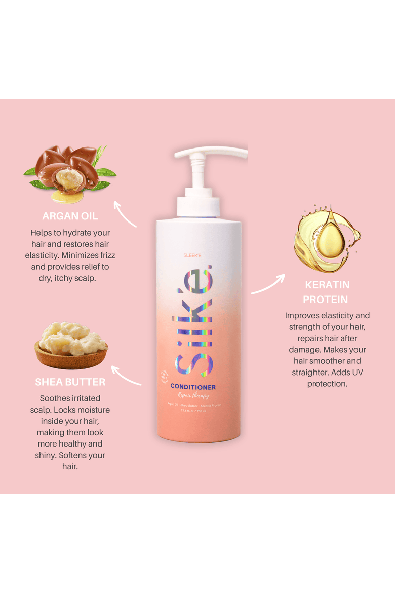 Silk'e Shampoo and Conditioner Gift Set, Alternate, color, Light Pink