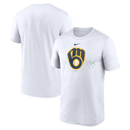 Nike Men's Nike White Milwaukee Brewers New Legend Dri-FIT T-Shirt