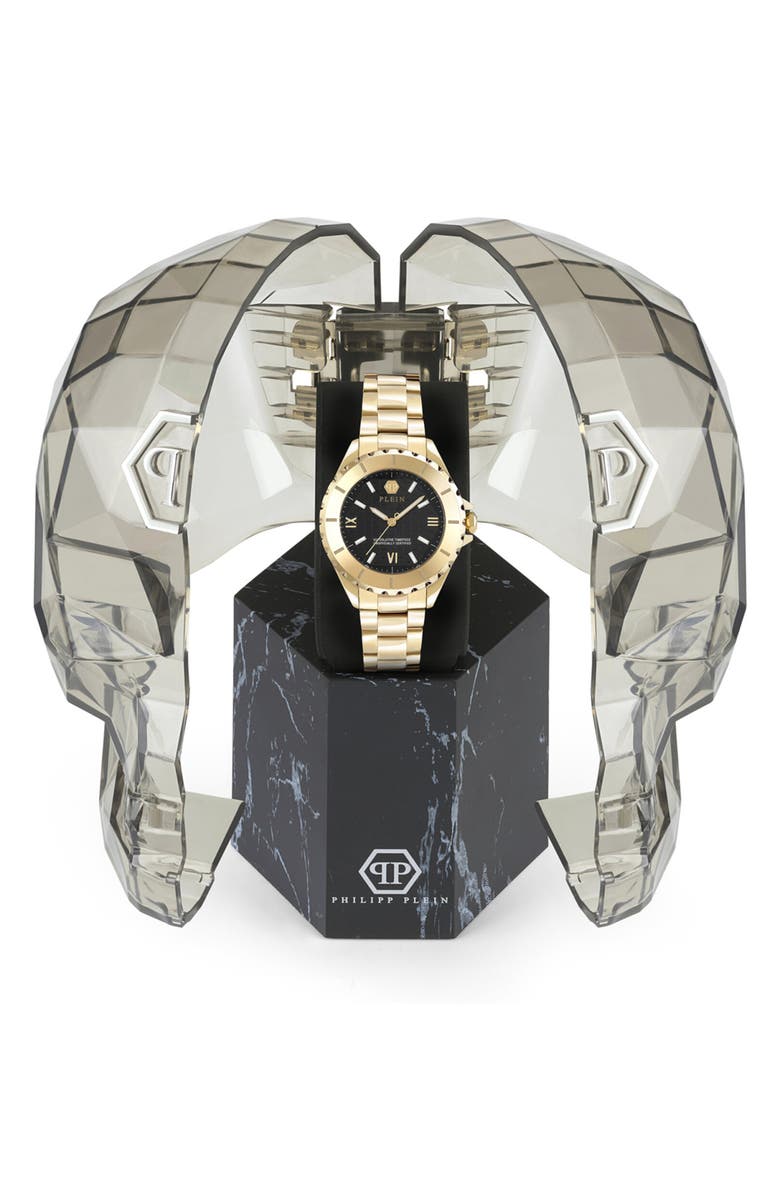 PHILIPP PLEIN Plein Heaven Bracelet Watch, 38mm, Alternate, color, Gold