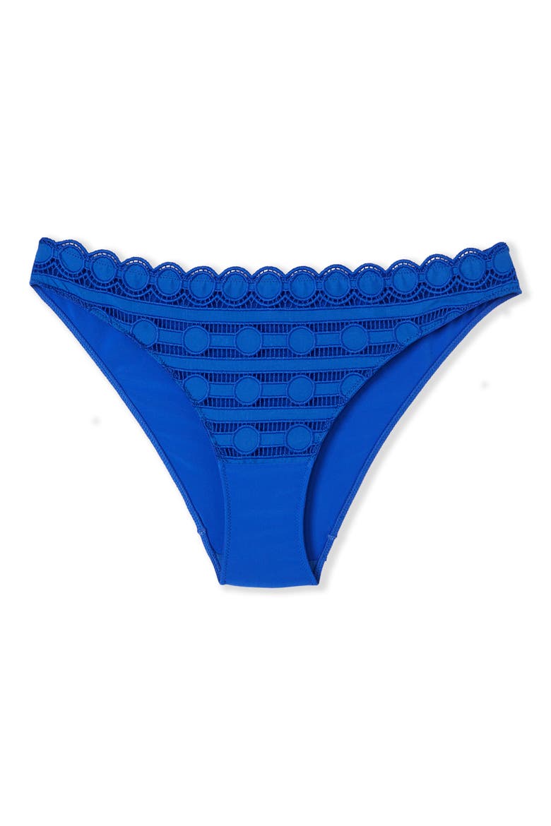 Enjouee Embroidered Briefs, Alternate, color, INDIGO