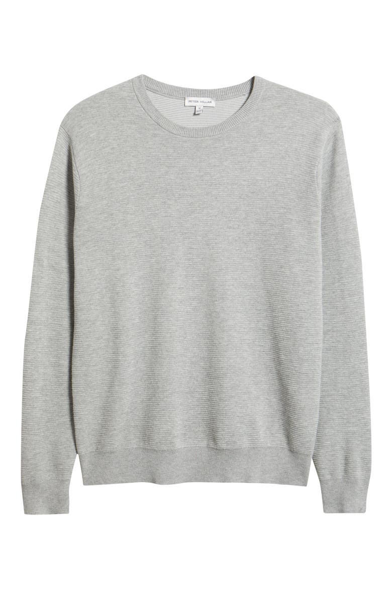 Coolspun Texture Sweater, Alternate, color, BRITISH GREY