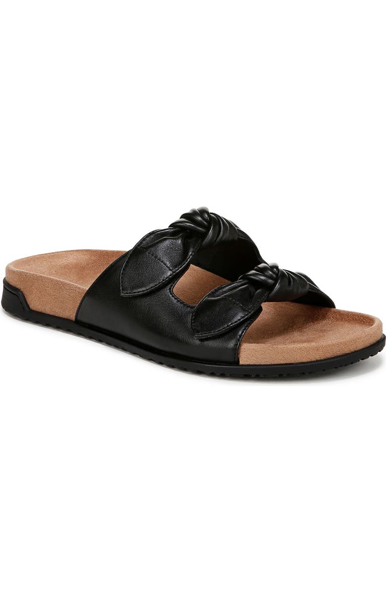Vionic Elara Sandal, Main, color, Black Tmb Leather