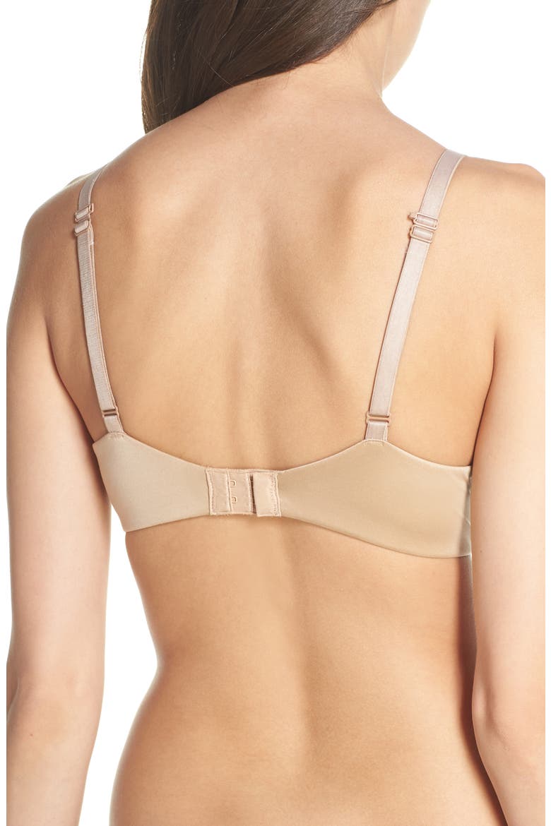 Future Foundation Underwire T-Shirt Bra, Alternate, color, AU NATURAL