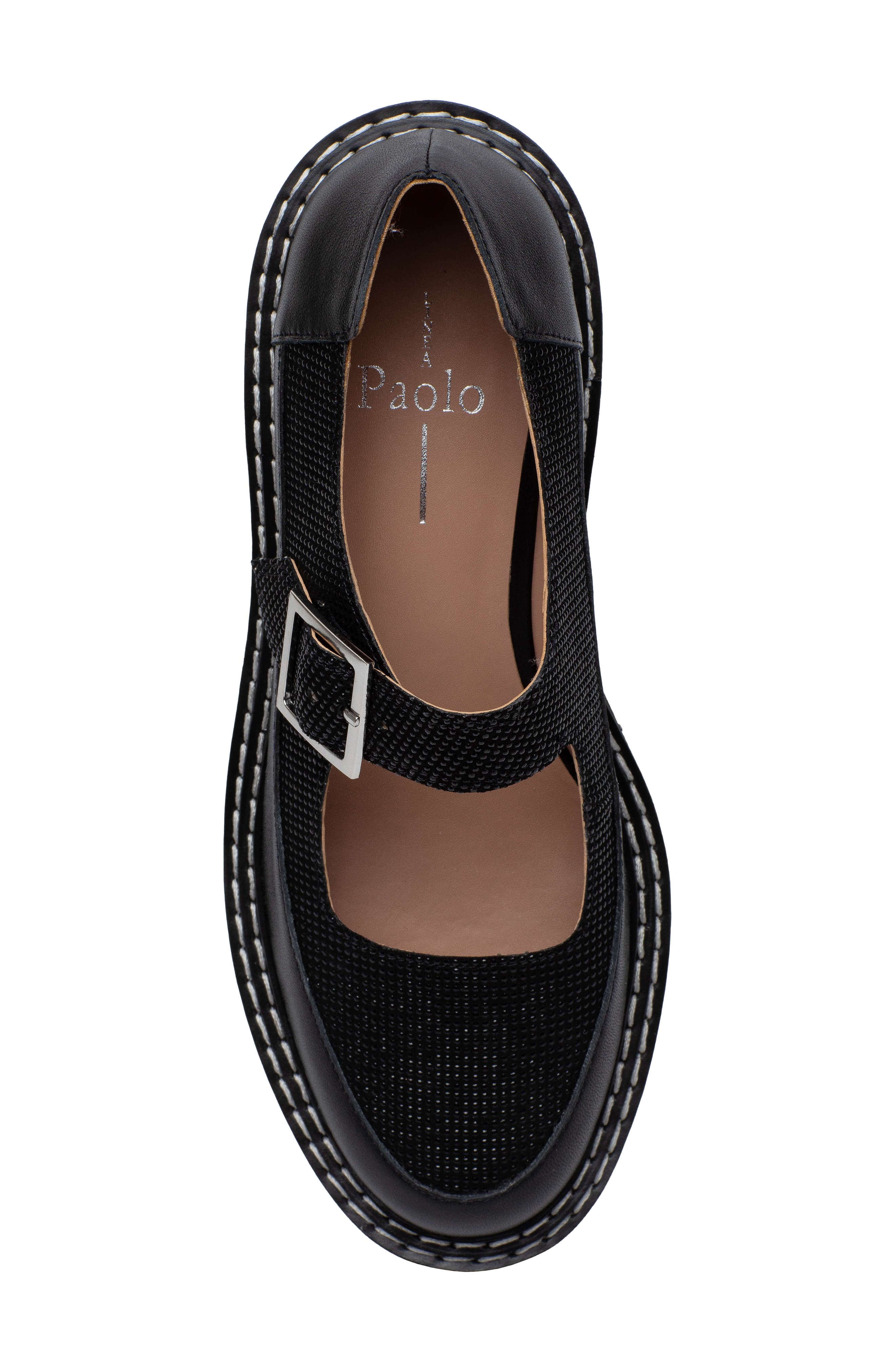 Linea Paolo Elba Mary Jane Flat, Alternate, color, 