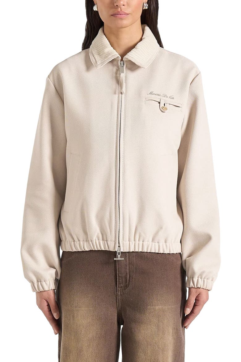 Kilian Unisex Twill Signature Jacket, Main, color, Beige