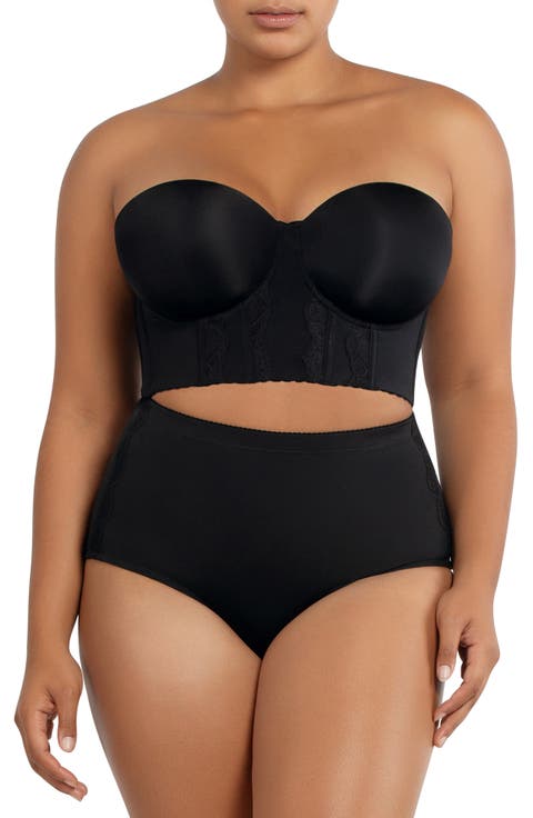 Elissa Full Busted Strapless Bustier