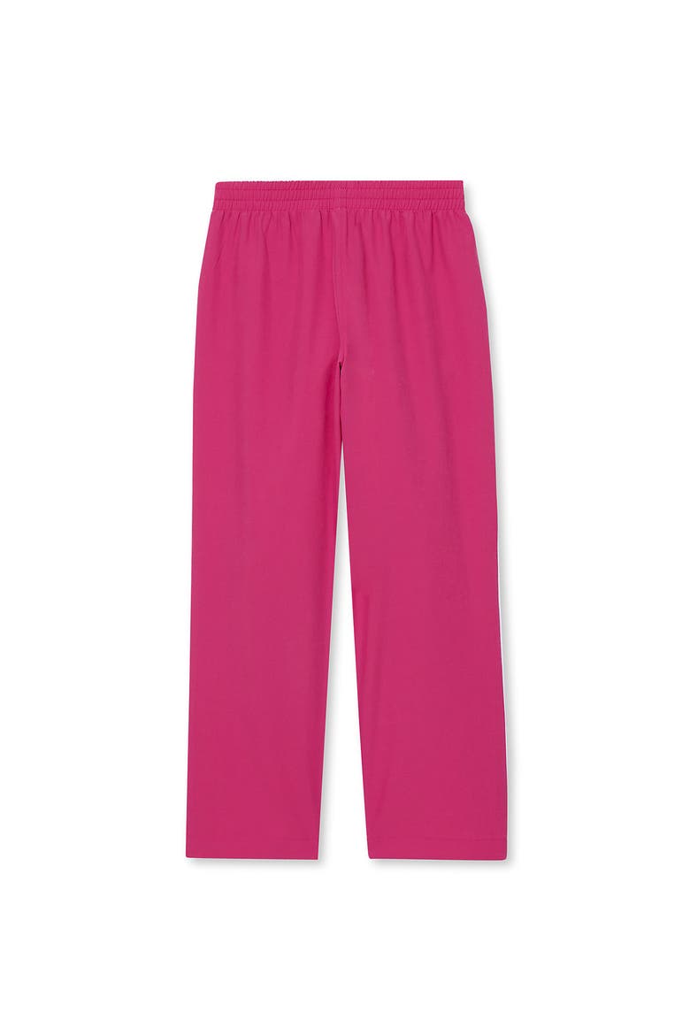Girls Straight Leg Track Pants, Alternate, color, Rose Violet